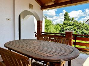 Balkoni atau teres di Casa Rustica