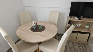 TV a/nebo společenská místnost v ubytování Apartment Andrea