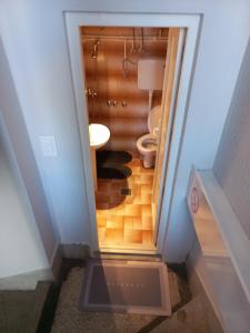 Baðherbergi á Studio apartman Beus