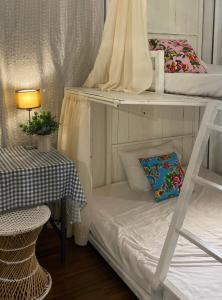Ein Bett oder Betten in einem Zimmer der Unterkunft Chiza hostel Chiangmai