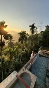 Landskap semula jadi dekat dengan resort