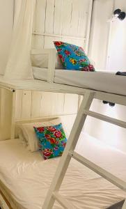 Ein Bett oder Betten in einem Zimmer der Unterkunft Chiza hostel Chiangmai