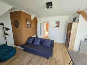 Posezení v ubytování Le Faouët Appartement