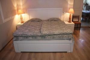 Voodi või voodid majutusasutuse Guesthouse Levani toas