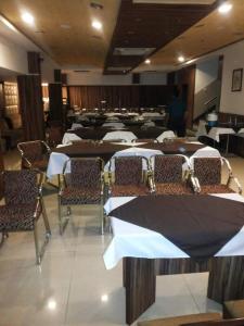 Posezení v ubytování Hotel Siddharth palace