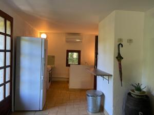 Et badeværelse på Gîte dans les Cévennes