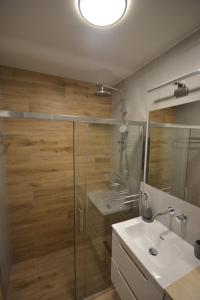 Koupelna v ubytování Kaya Apartament De Luxe z basenem