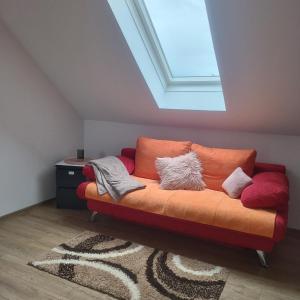 Posezení v ubytování Ferienwohnung Fabian
