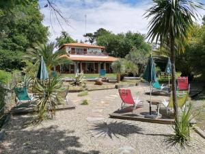 Zahrada ubytování Via Bahia - Maison d'hôtes