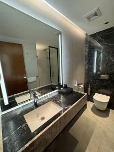 Koupelna v ubytování Ramadi Hotel