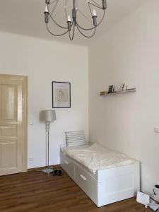 Postel nebo postele na pokoji v ubytování Horský apartmán Desná - Jizerky