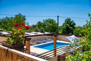 Bazén v ubytování E-M Apartments with Private pool nebo v jeho okolí