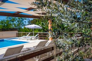 Bazén v ubytování E-M Apartments with Private pool nebo v jeho okolí