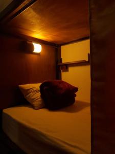Llit o llits en una habitació de Hotel Posada Casa Santorini