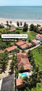 Letecký snímek ubytování Casa em Mundaú Trairi-Ce