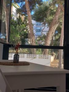 Balkón alebo terasa v ubytovaní Terraza del Bajondillo Torremolinos