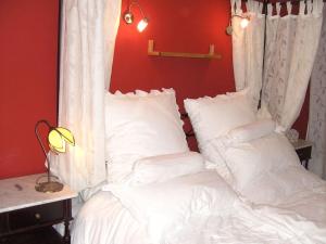 Postel nebo postele na pokoji v ubytování Appealing apartment in Wilhelmsthal