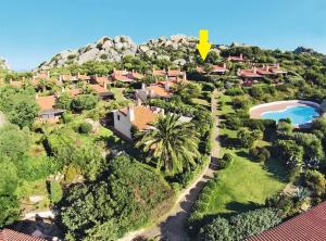 an aerial view of a villa with a resort at Cottage Dolcevita by KlabHouse in Palau +39 photos