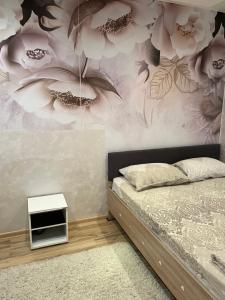 Postel nebo postele na pokoji v ubytování Apartment Ruža