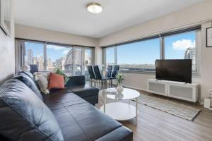 Oleskelutila majoituspaikassa Sydney Harbour View Apartments