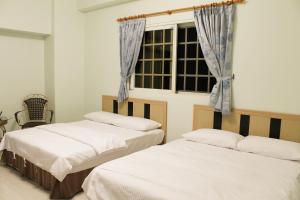 Postel nebo postele na pokoji v ubytování Lefu B&B