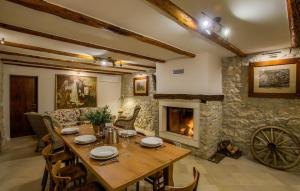 Χώρος καθιστικού στο Villa Hana