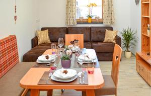 Posezení v ubytování Ferienwohnung - Weißpriach