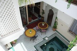 Posezení v ubytování Riad Magnolia&SPA