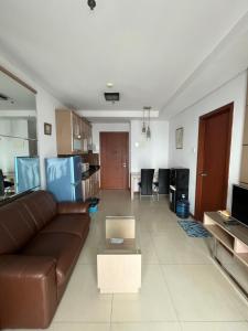 Kuchyň nebo kuchyňský kout v ubytování Comfy & Modern 1BR At Central