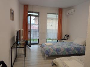 Ένα ή περισσότερα κρεβάτια σε δωμάτιο στο Bobekova Kashta