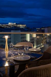 Balkón alebo terasa v ubytovaní Heritage Hill Hotel