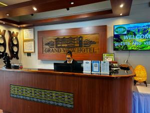 Preddverje oz. recepcija v nastanitvi Banaue Grandview Hotel