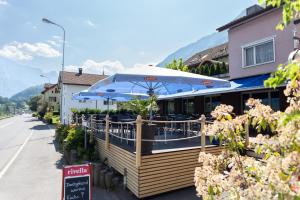 Üldine mäevaade või majutusasutusest Hotel Schiffahrt pildistatud vaade