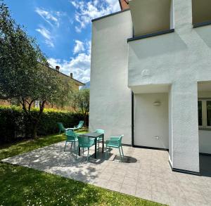 Vonkajšia záhrada v ubytovaní Casa Piccola FeWo