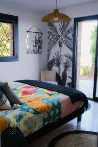 Postel nebo postele na pokoji v ubytování Villa d'exception vue mer avec piscine privée