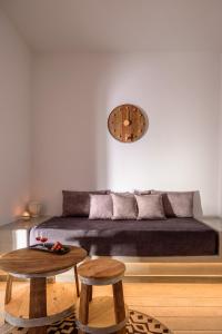 Posezení v ubytování Athiri Luxury Suites
