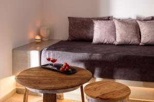 Posezení v ubytování Athiri Luxury Suites