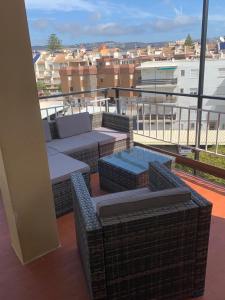 Balkón nebo terasa v ubytování Apartamentos Playa