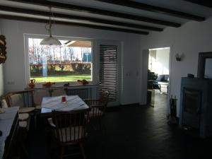 Posezení v ubytování Ferienhaus-Eicherscheid
