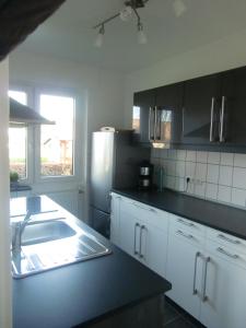 Kuchyň nebo kuchyňský kout v ubytování Ferienhaus-Eicherscheid