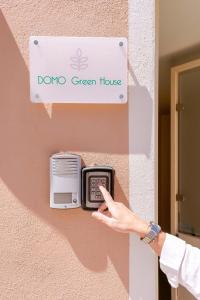 Certifikát, hodnocení, plakát nebo jiný dokument vystavený v ubytování Domo Green House