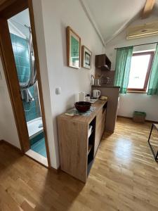 Köök või kööginurk majutusasutuses Guesthouse Fjaka
