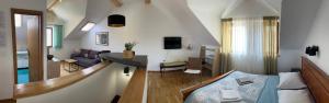 Istumisnurk majutusasutuses Guesthouse Fjaka