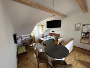Televiisor ja/või meelelahutuskeskus majutusasutuses Guesthouse Fjaka