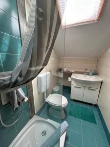 Vannituba majutusasutuses Guesthouse Fjaka