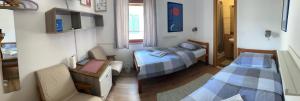 Voodi või voodid majutusasutuse Guesthouse Fjaka toas
