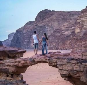 Hosté ubytování Wadi Rum Desert Camp