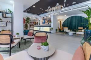Posezení v ubytování Hotel Boutique Minister 4Sup