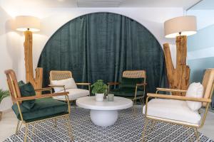 Posezení v ubytování Hotel Boutique Minister 4Sup