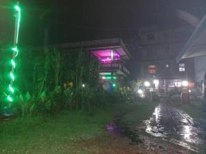 Un jardín fuera de Galaxy Inn Guest House